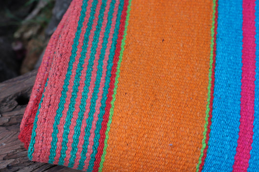 Puyo Antiguo Lana de Oveja en Telar