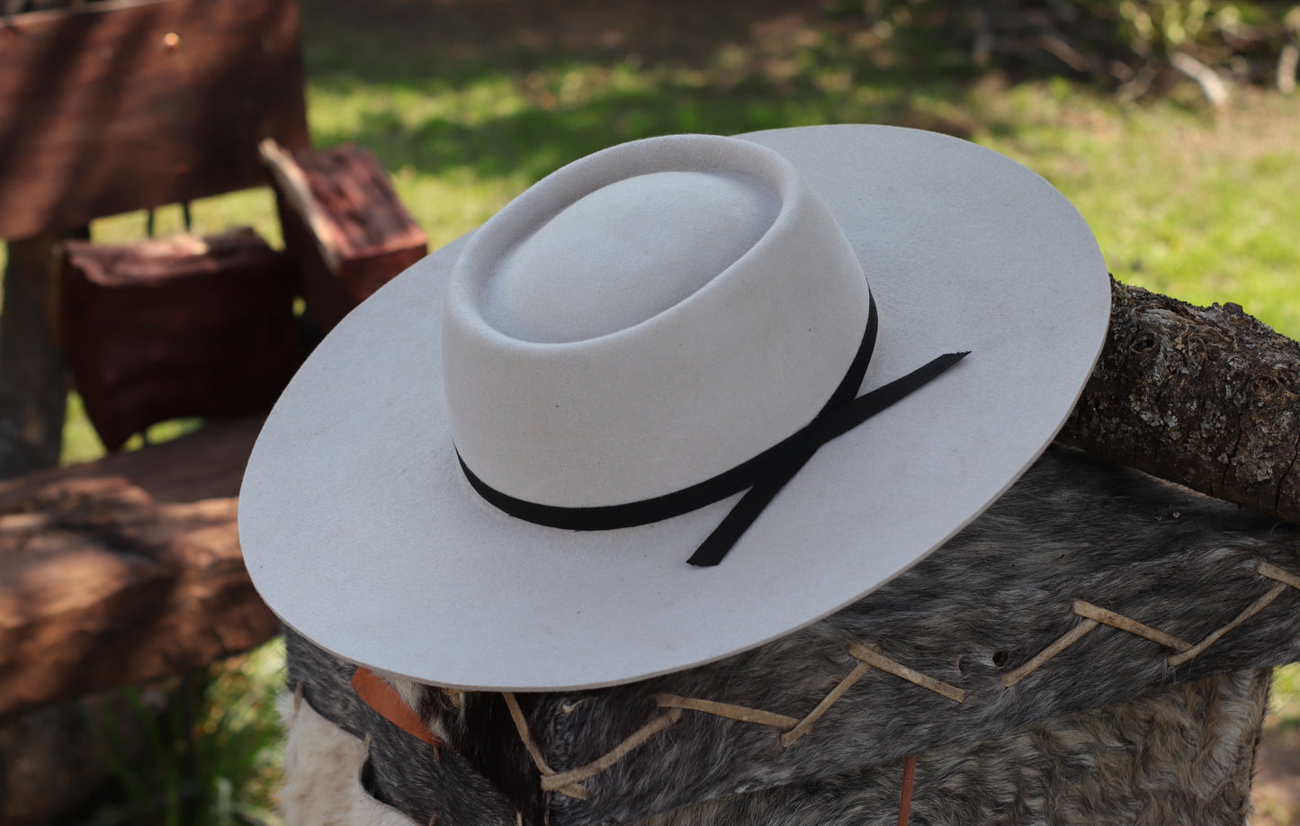 Sombrero Fieltro Crudo Nro60