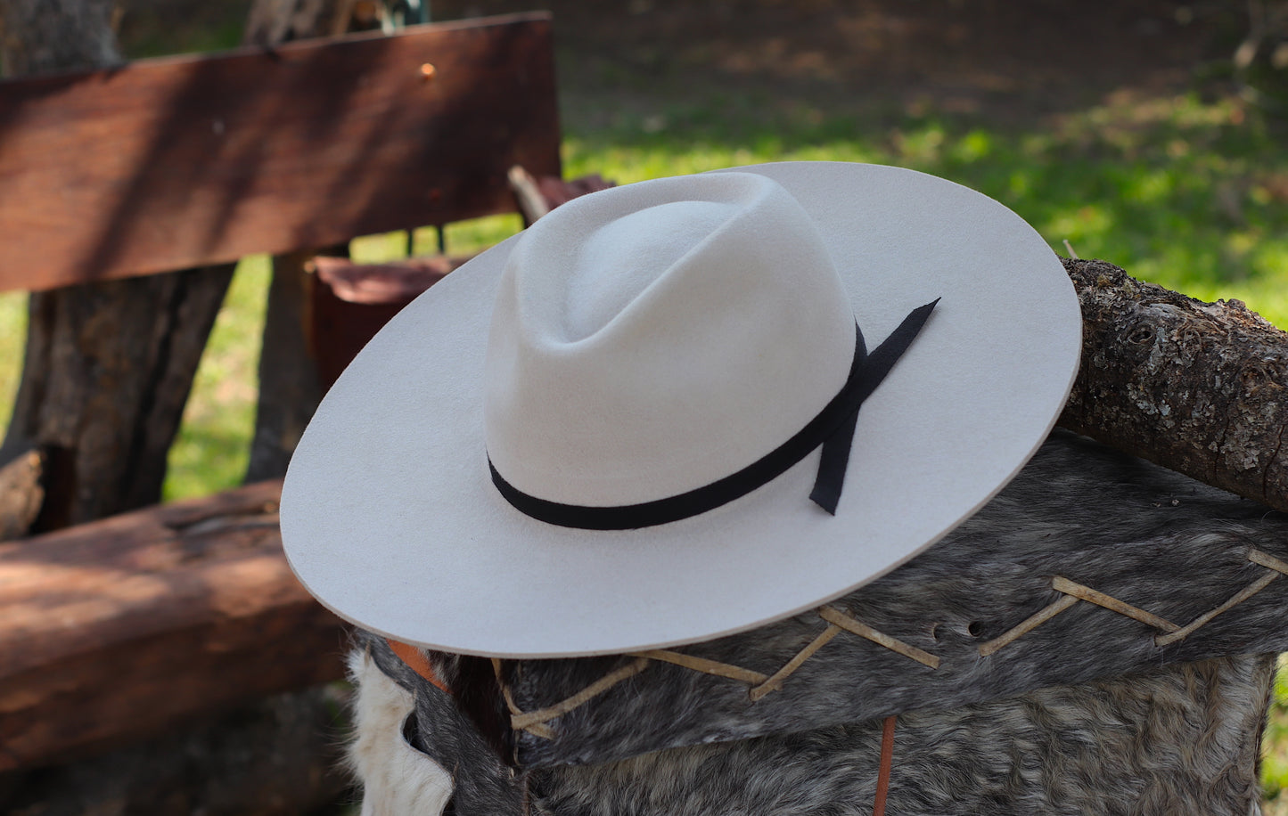 Ivory Felt Hat No. 57