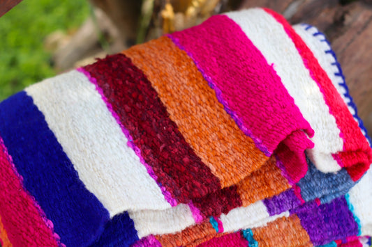 Alfombra de Oveja hecho en Telar