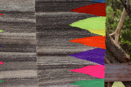 Alfombra de Oveja hecho en Telar