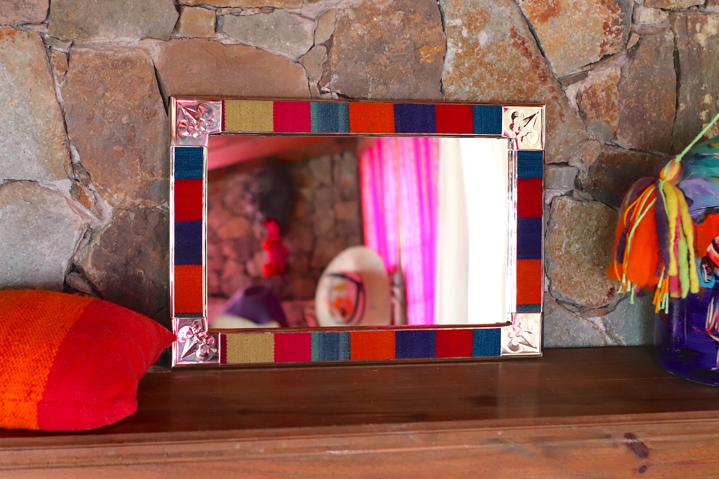 Medium Puyo and Nickel Silver Mirror