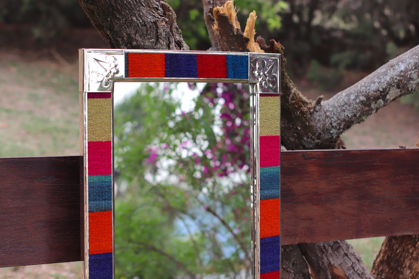 Medium Puyo and Nickel Silver Mirror