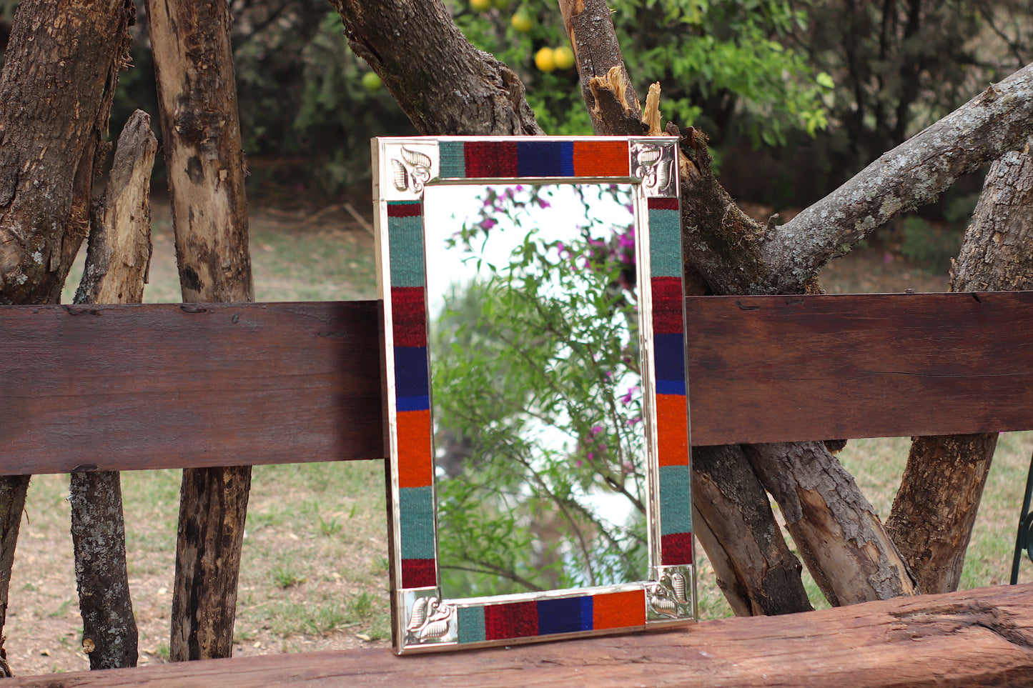 Medium Puyo and Nickel Silver Mirror