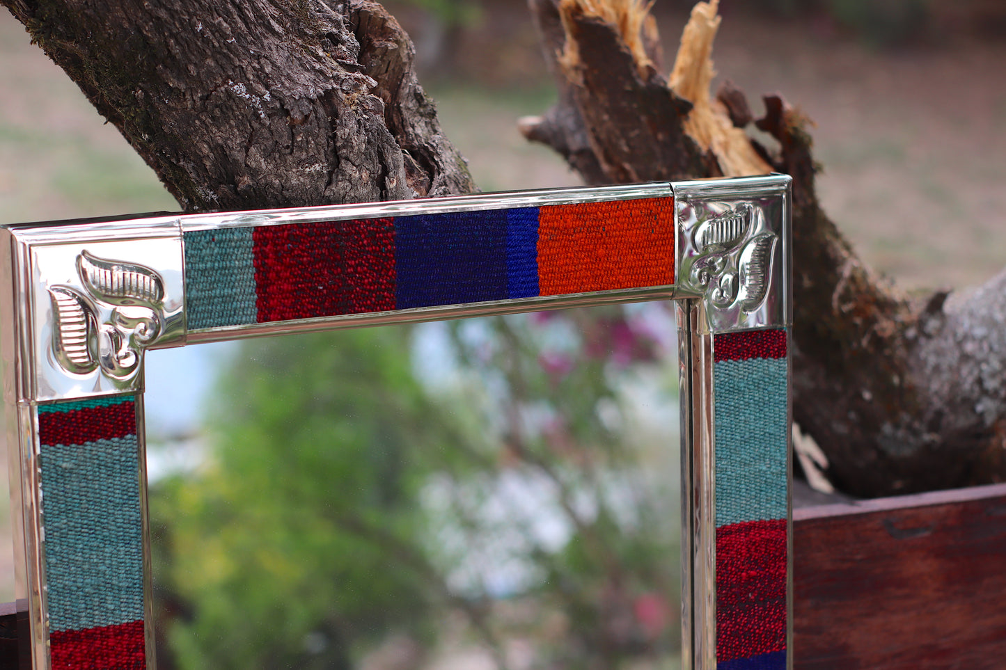 Medium Puyo and Nickel Silver Mirror