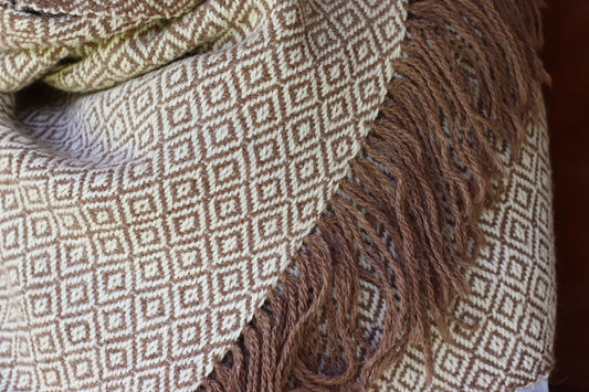 Manta HUANCAR Hilado Llama Baby