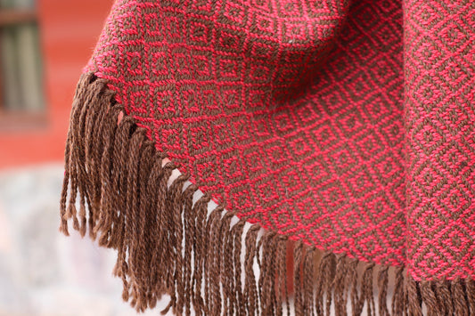 Manta "Airampo" Hilado Llama Baby