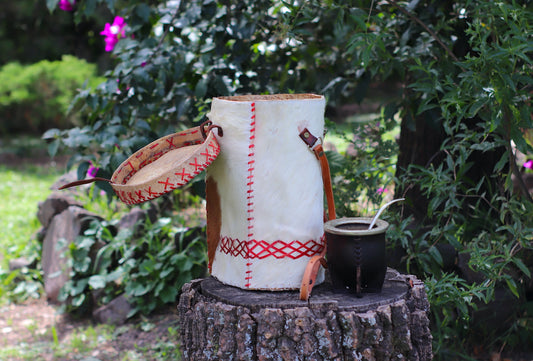 Porta Equipo Matero Cuero