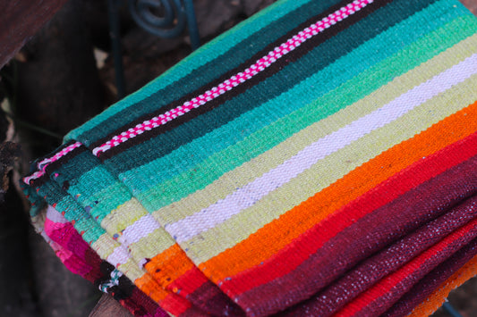 Puyo Antiguo Lana de Oveja en Telar