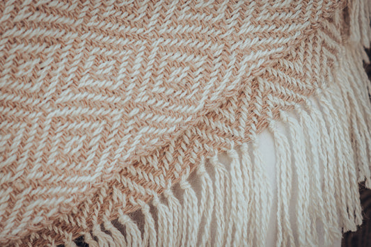 Ruana "Santa Fe" Llama Baby en Telar