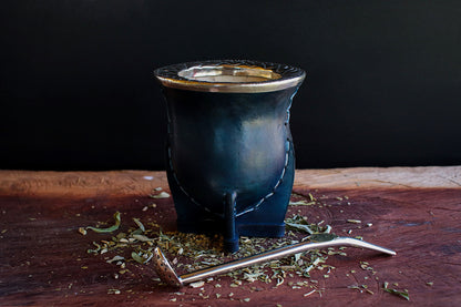 Mate de Cuero y Alpaca