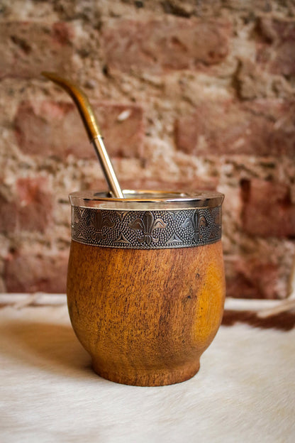 Mate de Algarrobo y Bombilla