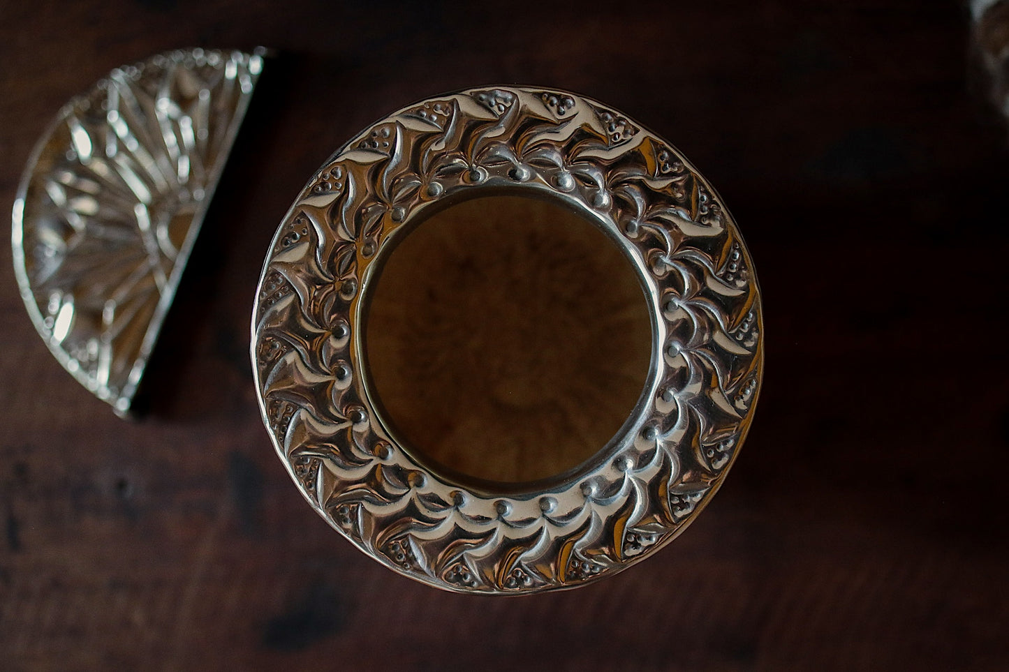 Imperial Cuero y Bronce con Escudo, Matepa y Bombilla
