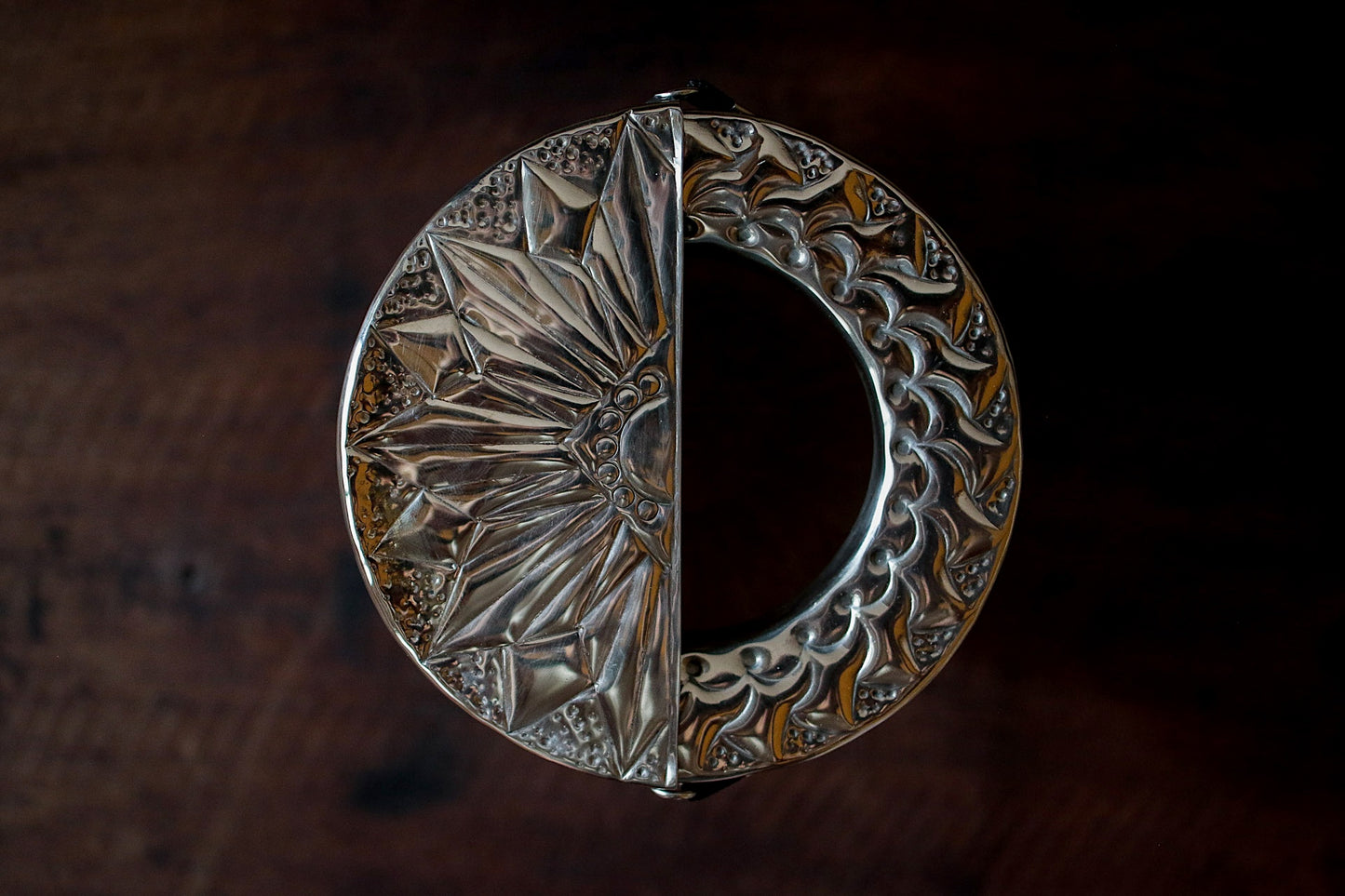 Imperial Cuero y Bronce con Escudo, Matepa y Bombilla