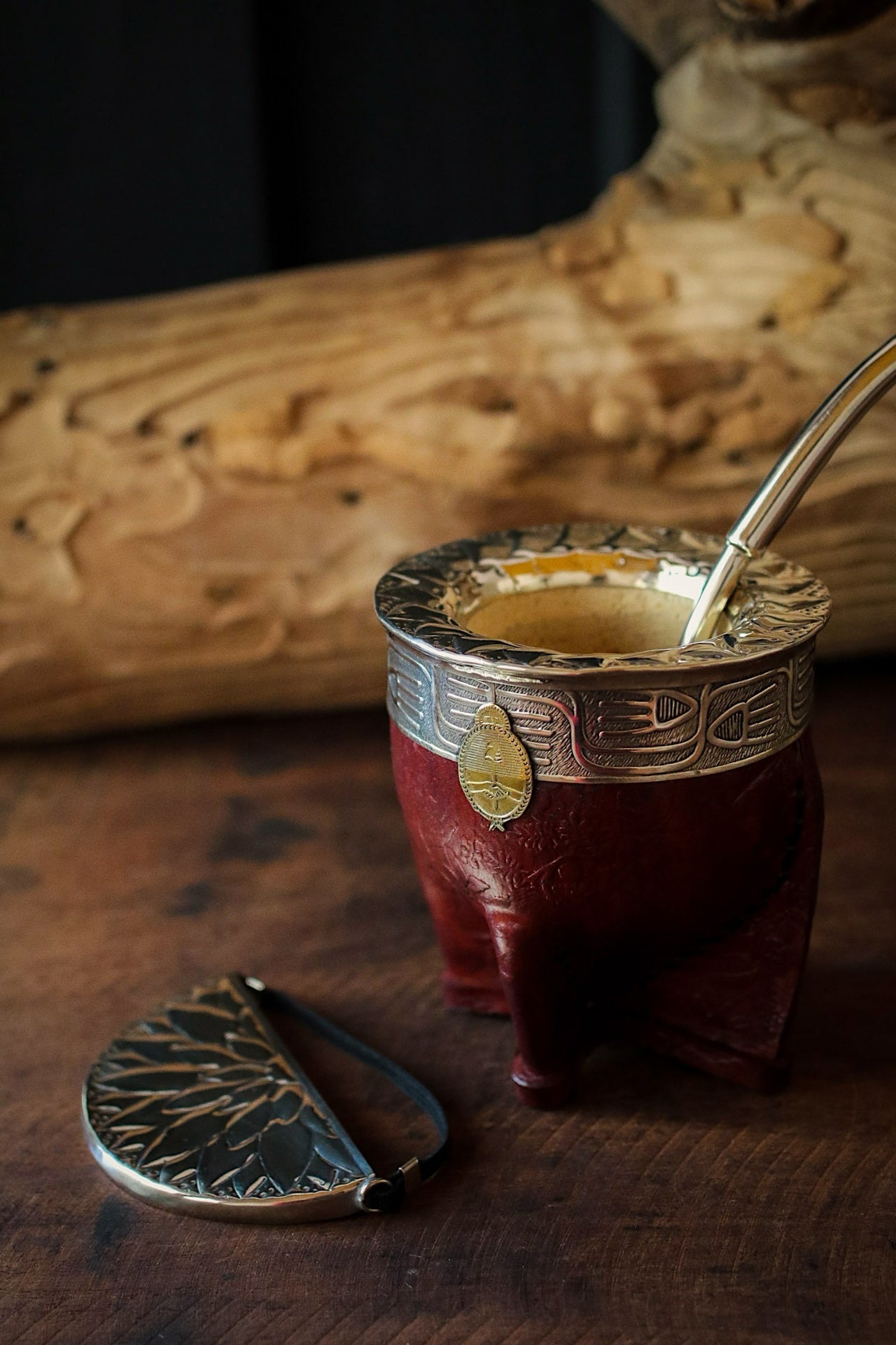 Imperial Cuero y Alpaca con Bombillón y Matepa