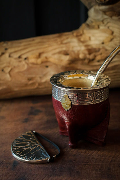Imperial Cuero y Alpaca con Bombillón y Matepa