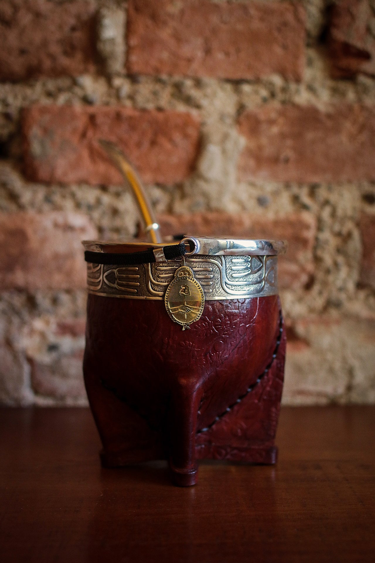 Imperial Cuero y Alpaca con Bombillón y Matepa