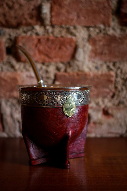 Imperial Cuero y Alpaca con Bombillón y Matepa