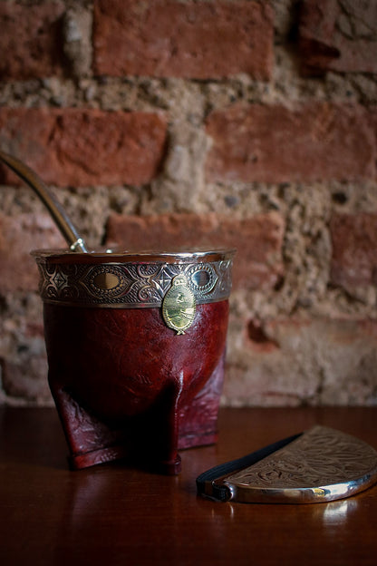 Imperial Cuero y Alpaca con Bombillón y Matepa