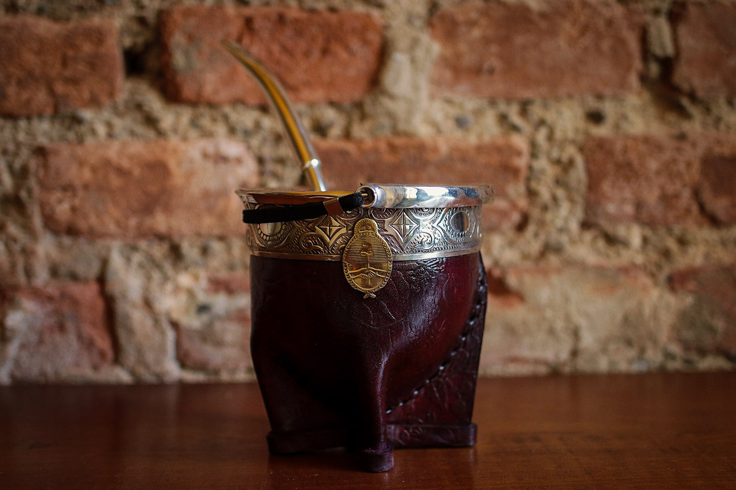 Imperial Cuero y Alpaca con Bombillón y Matepa