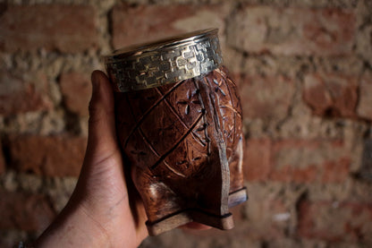 Imperial Cuero y Alpaca con Bombillón