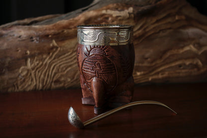Imperial Cuero y Alpaca con Bombillón