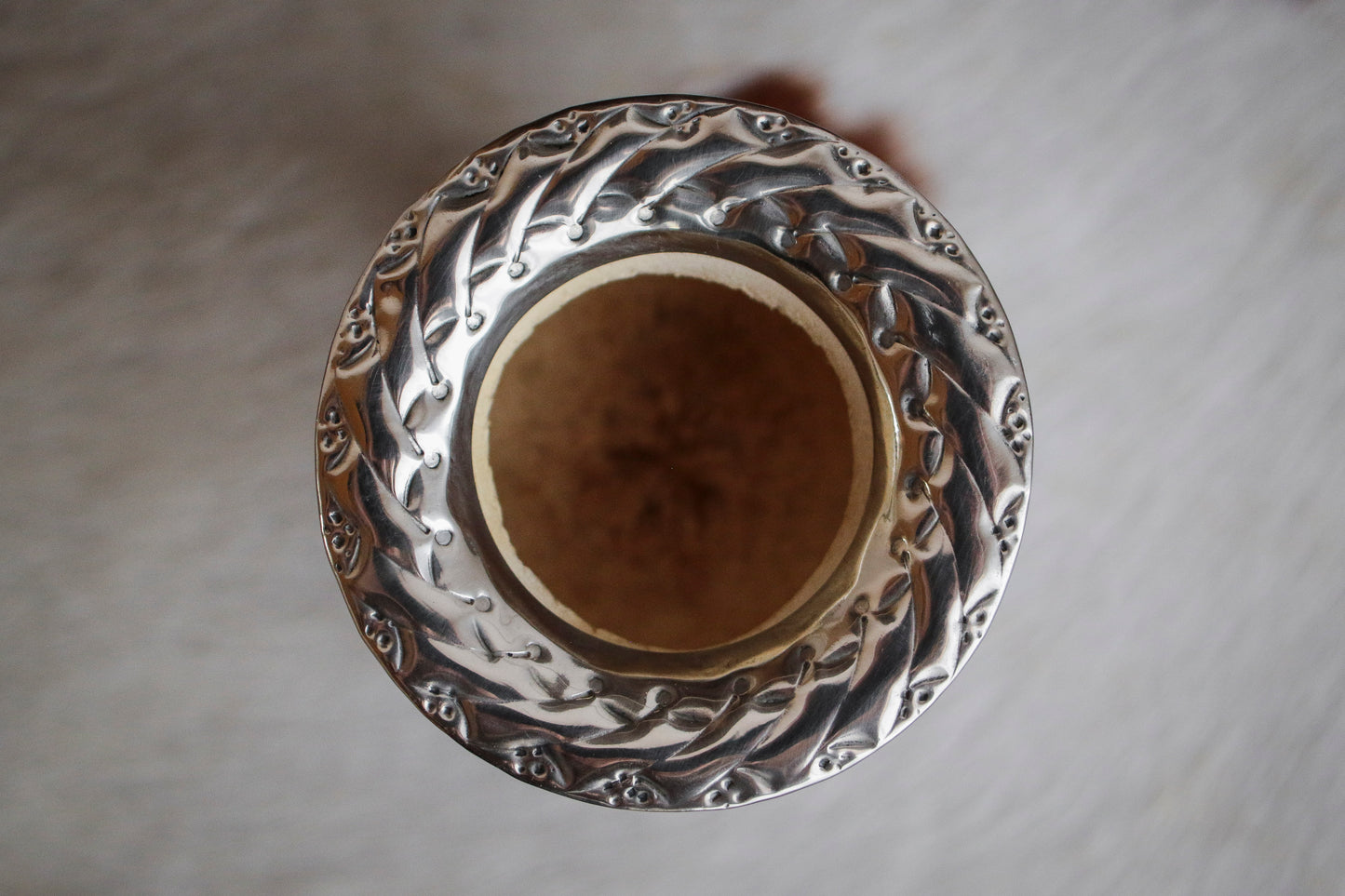 Imperial Cuero y Bronce con Escudo, Matepa y Bombilla