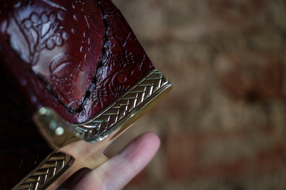 Mate Imperial de Cuero y Bronce con Bombillón