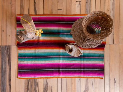 Puyo Antiguo Lana de Oveja en Telar