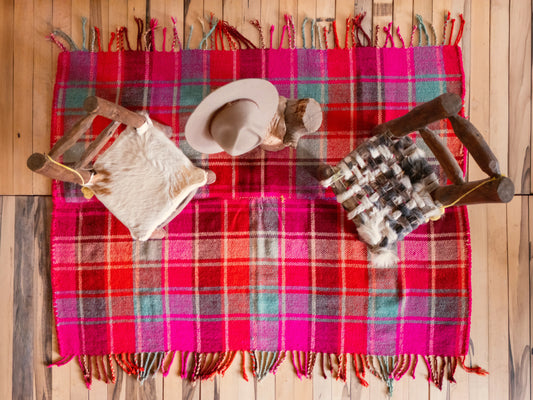 Puyo Lana de Llama en Telar