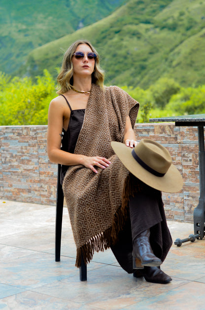 Manta "Lavallén" Hilado Llama Baby