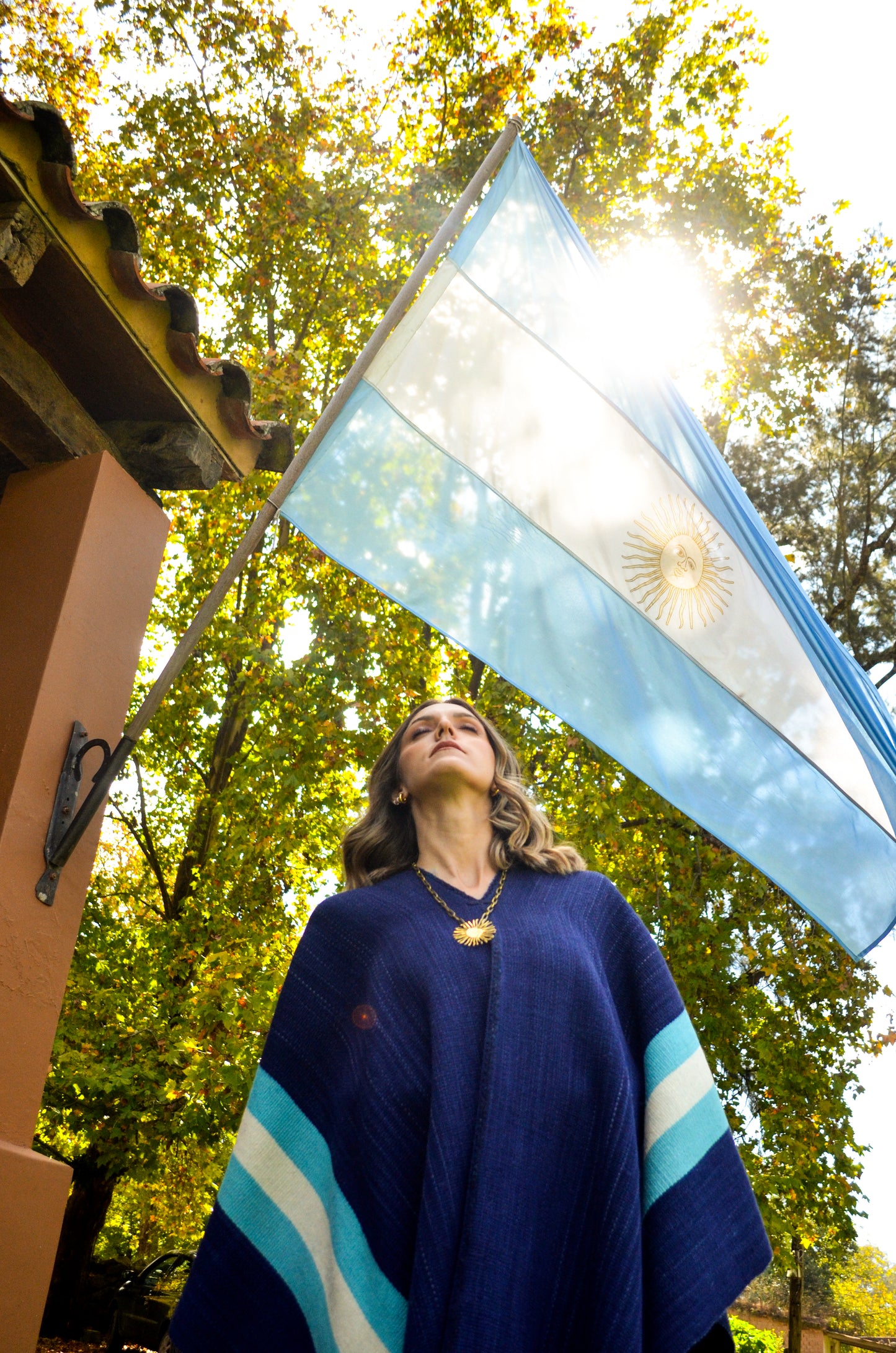 Poncho "San Lorenzo" Telar Criollo