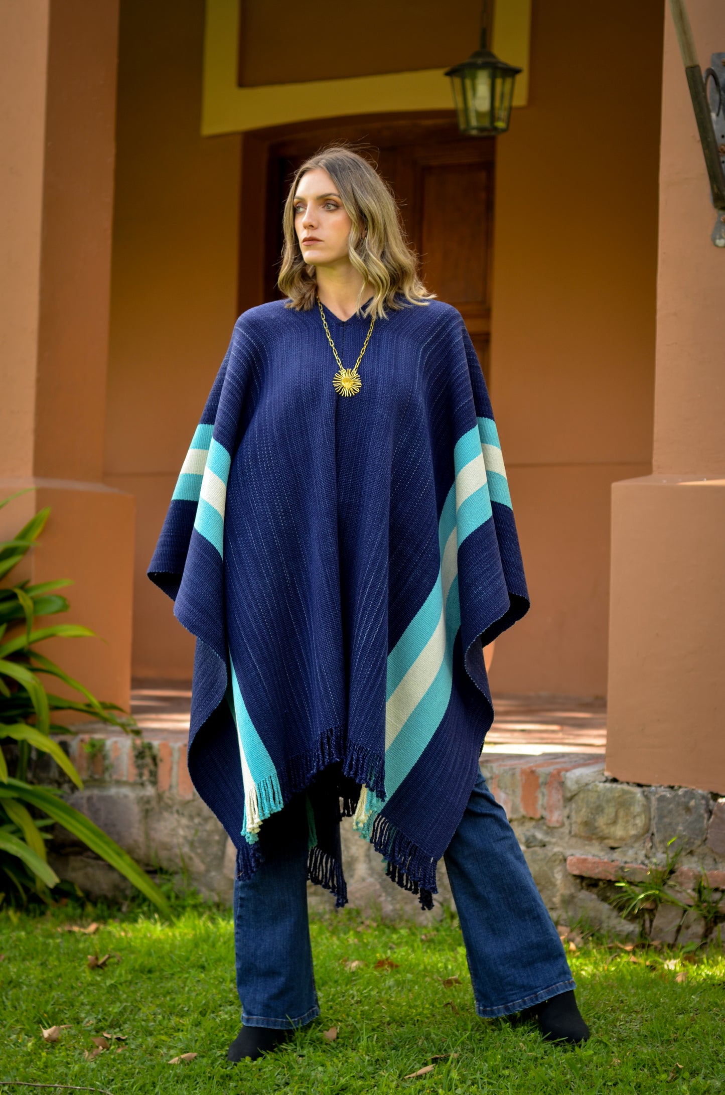 Poncho "San Lorenzo" Telar Criollo