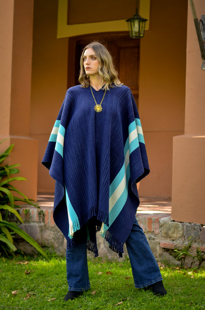 Poncho "San Lorenzo" Telar Criollo