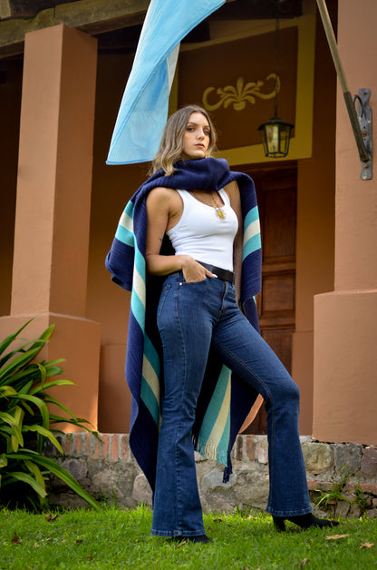 Poncho "San Lorenzo" Telar Criollo