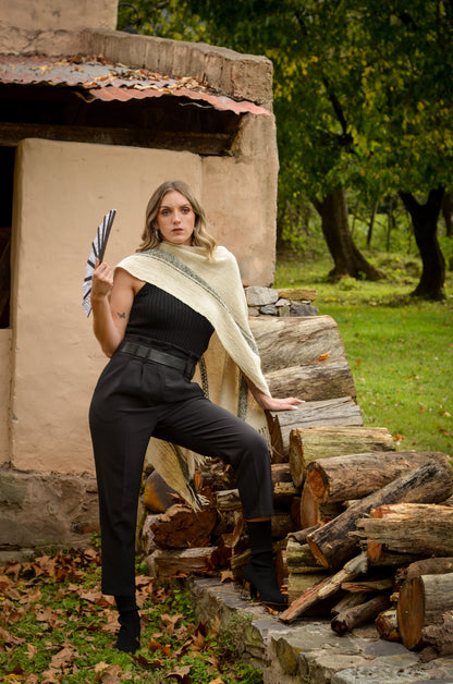 Poncho "Chaco" Hilos de Llama Baby
