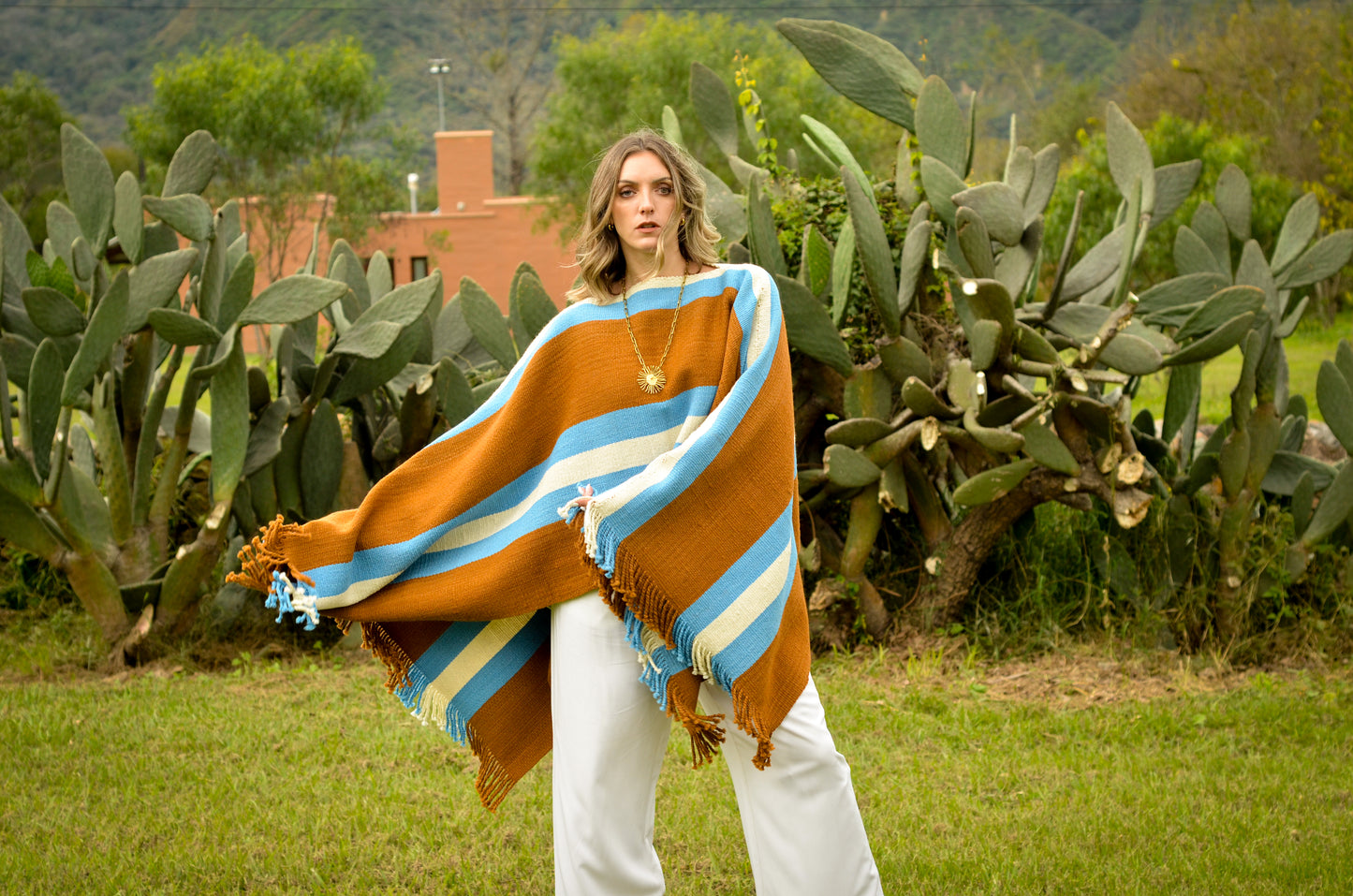 Poncho "Yapeyú" Telar Criollo