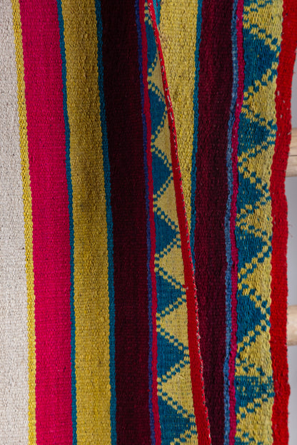 Old Puyo Sheep Wool on Loom