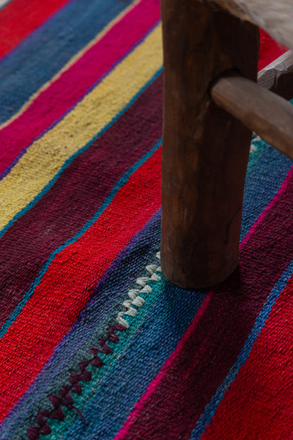 Old Puyo Sheep Wool on Loom