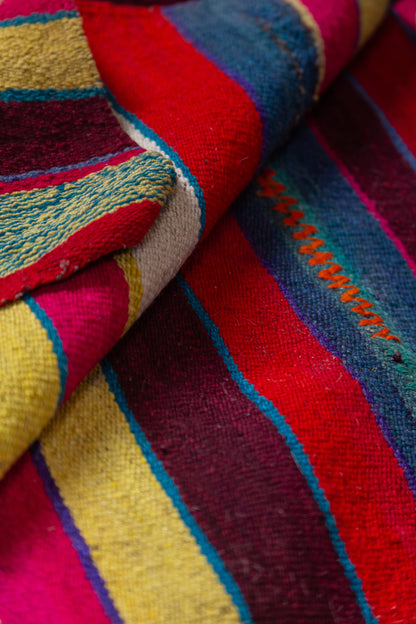 Old Puyo Sheep Wool on Loom