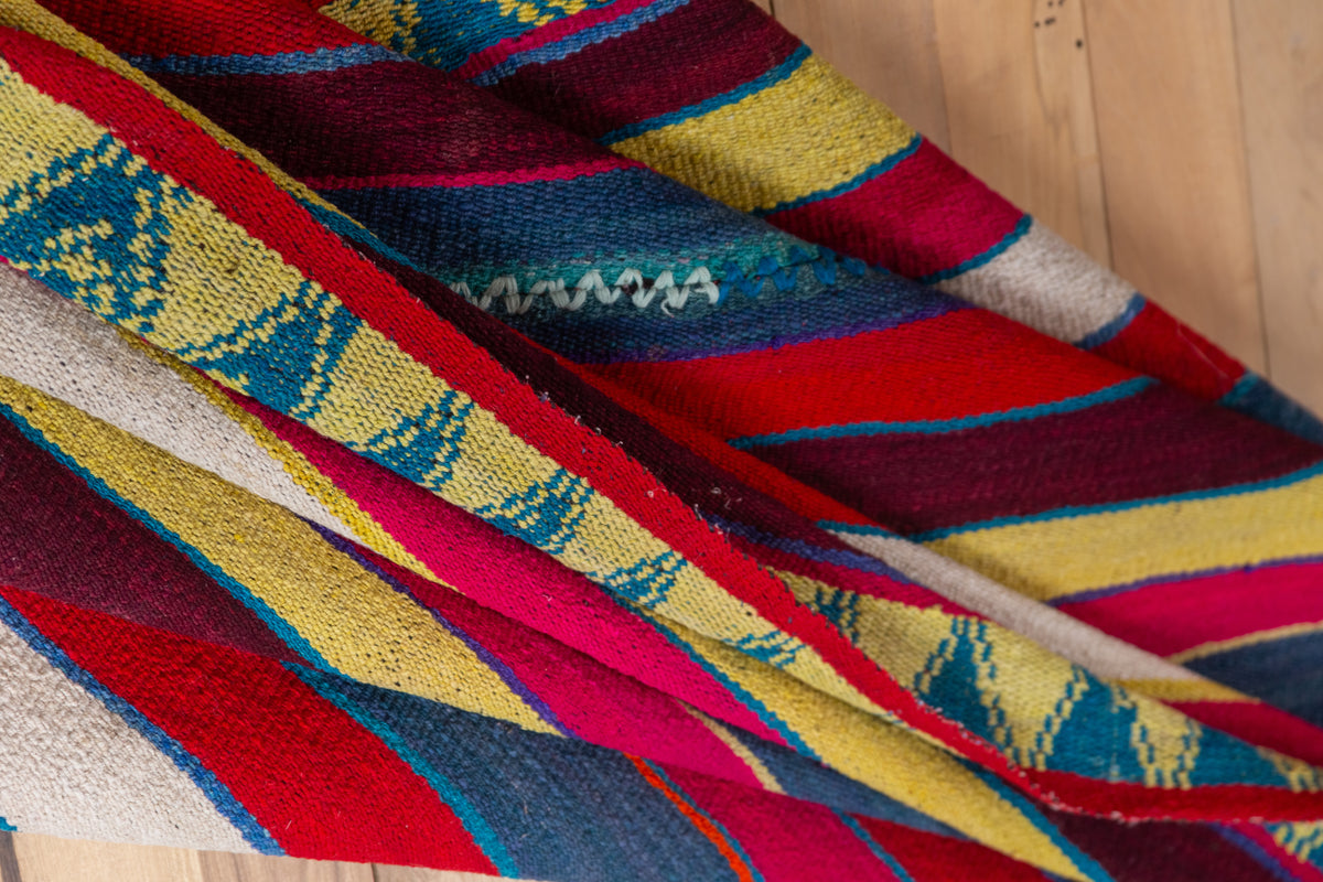 Old Puyo Sheep Wool on Loom