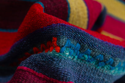 Old Puyo Sheep Wool on Loom