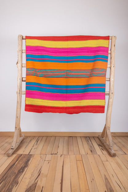 Puyo Antiguo Lana de Oveja en Telar