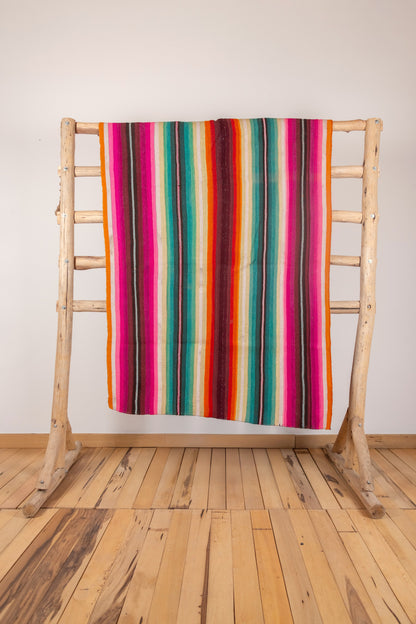 Puyo Antiguo Lana de Oveja en Telar