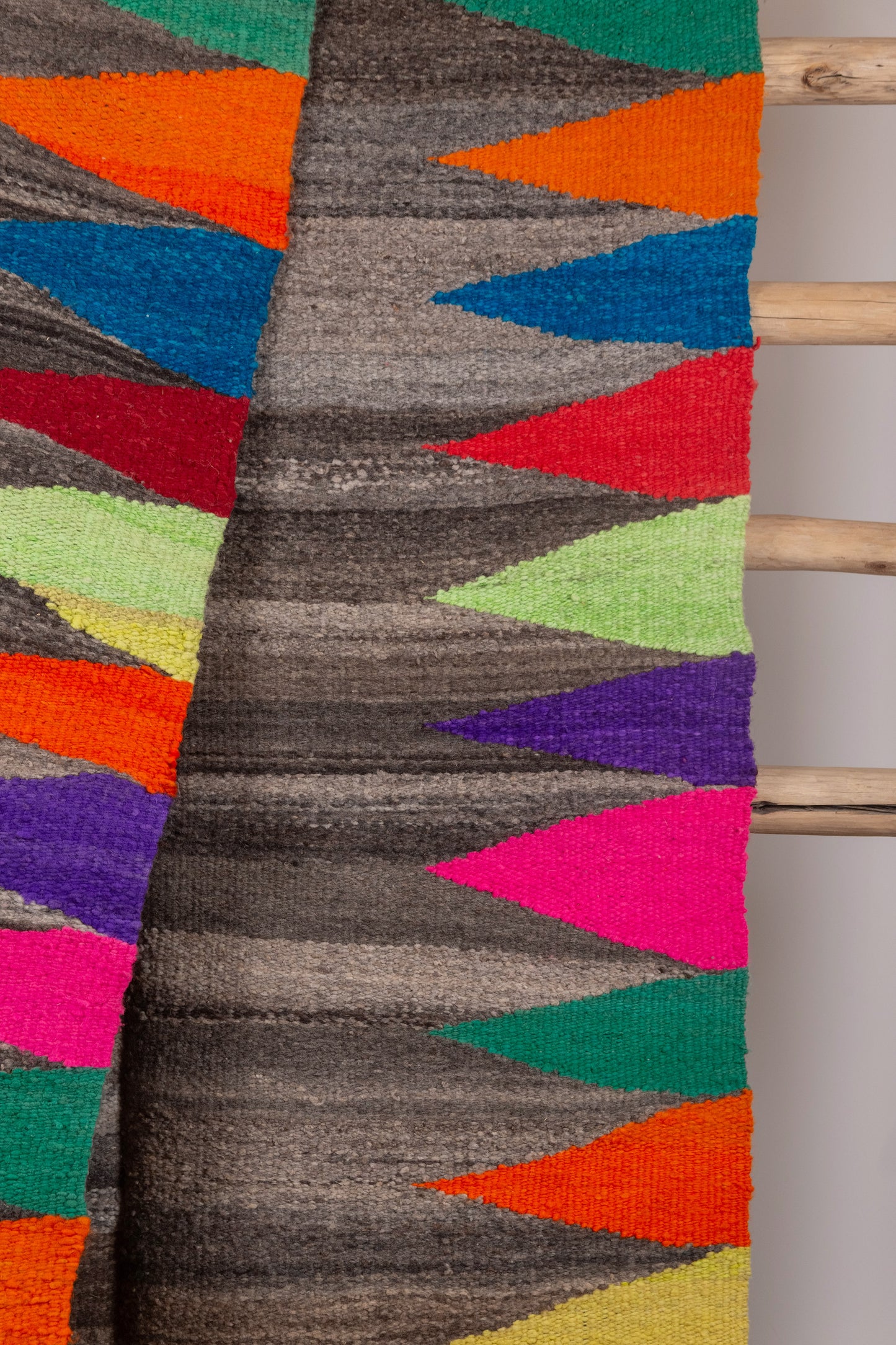 Alfombra de Oveja hecho en Telar