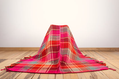 Puyo Lana de Llama en Telar