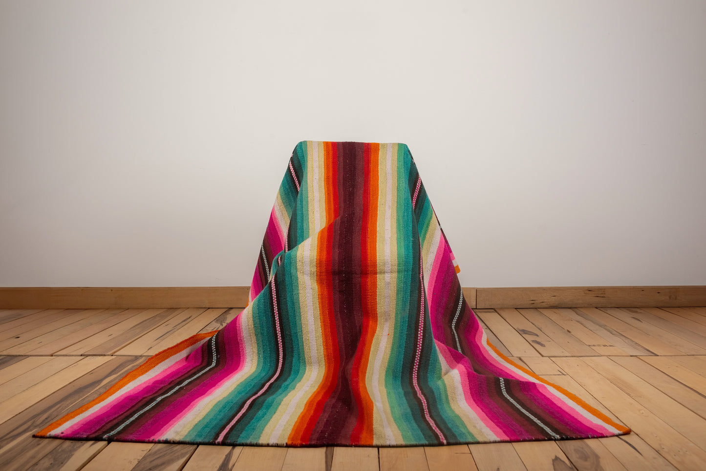 Puyo Antiguo Lana de Oveja en Telar