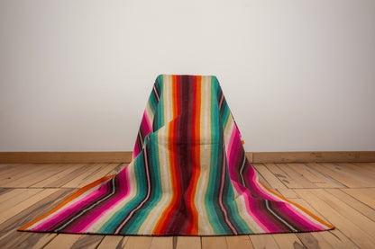 Puyo Antiguo Lana de Oveja en Telar