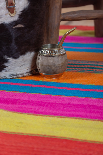 Puyo Antiguo Lana de Oveja en Telar