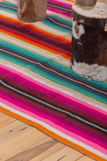 Puyo Antiguo Lana de Oveja en Telar